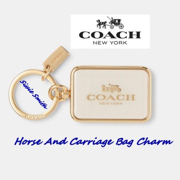 Coach Accessories - NWT Coach Horse and Carriage Bag Charm